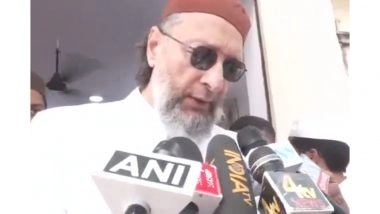 India News | AIMIM Chief Asaduddin Owaisi Extends Eid Al-Fitr Greetings