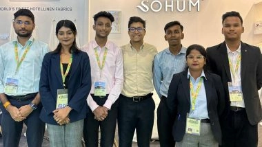 Business News | Sohum Linen Sees Huge Response at AAHAR 2026, Announces Two Major Launches
