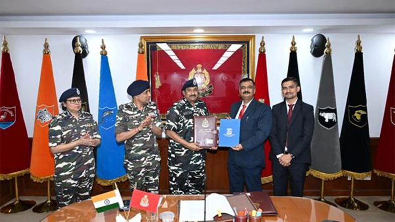 India News | Rashtriya Raksha University, Sashastra Seema Bal Academy Signs MoU to Enhance National Security Training, Accreditation