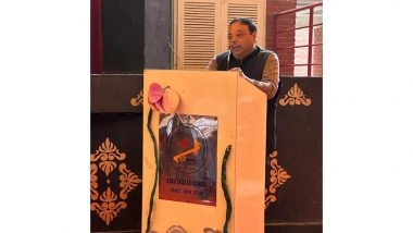 Business News | Gyan Bharati School Organizes a Badminton Tournament with Dr. Mukesh Kwatra, Founder of Smiling Tree, as Chief Guest