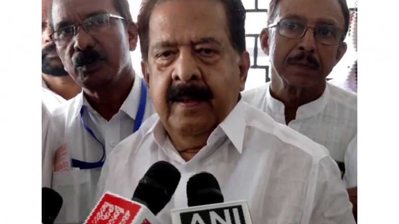 India News | Kerala Polls: UDF Candidate Chennithala Files Nomination in Haripad, Offers Prayers at Temples