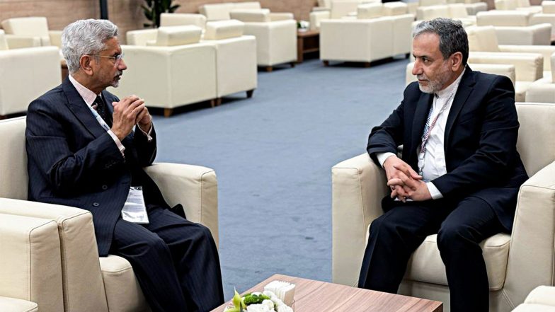 World News | Jaishankar Extends Eid Greetings to Iran FM Araghchi; Discusses Situation in West Asia