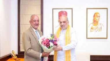 India News | Delhi: Union Home Minister Amit Shah Meets Andaman and Nicobar Islands LG