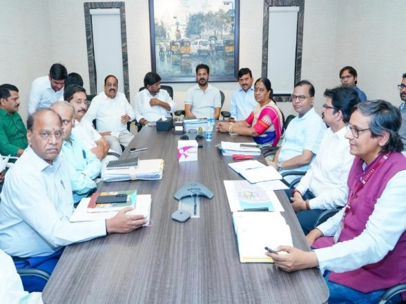 India News | Telangana CM Revanth Reddy Reviews Development Plans for Bhadrachalam Sri Sita Ramachandra Swamy Temple