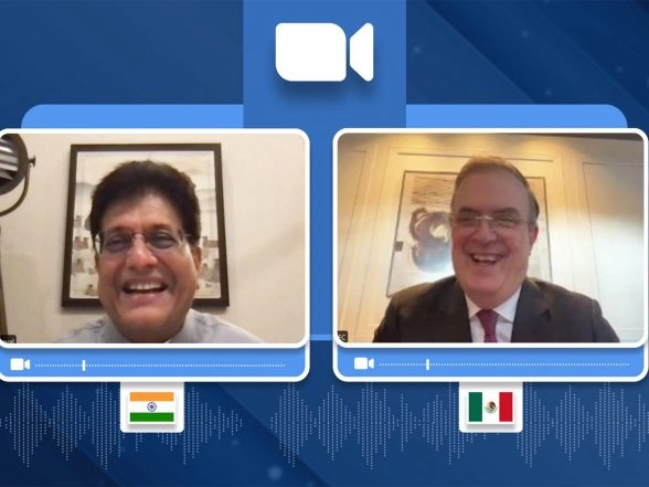 Business News | Piyush Goyal, Mexico's Economy Secretary Discuss Boosting India-Mexico Trade and Investment Ties