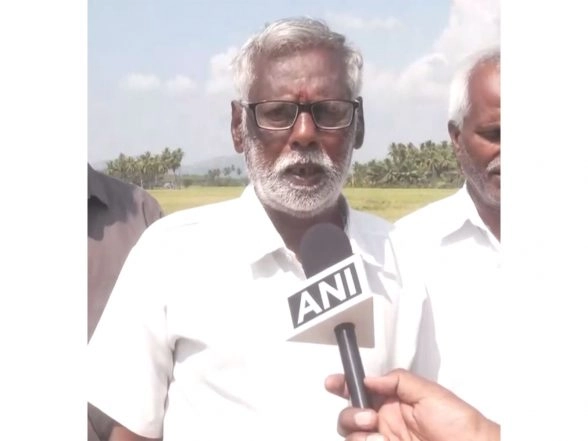 India News | Farmers in Sholavandan Seek Govt Aid After Hailstorm Damages Paddy Crops Near Madurai