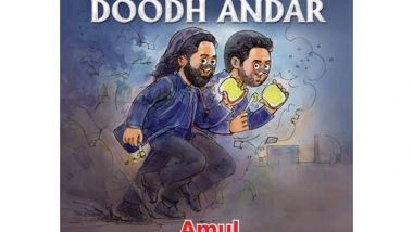 Entertainment News | Amul Celebrates 'Dhurandhar: The Revenge' Buzz with Special Topical Doodle
