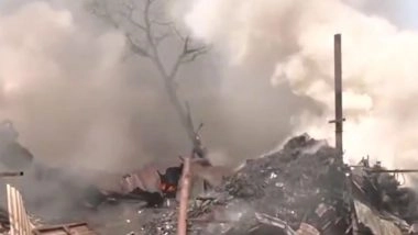India News | MP: Fire Breaks out at Indore Scrap Godown, No Casualties Reported