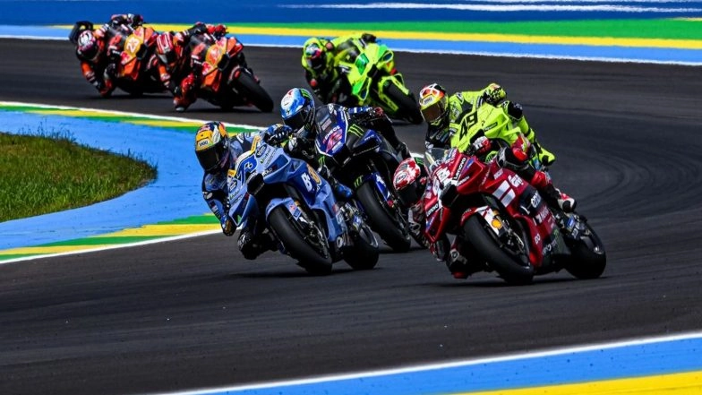 Sports News | Di Giannantonio Heads Bezzecchi After Dramatic First Qualifying in Brazil