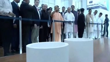 India News | CM Yogi Adityanath Inspects Jewar Airport Ahead of Its Inauguration by PM Modi on March 28