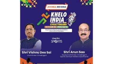 Sports News | Chhattisgarh to Host First-ever Khelo India Tribal Games 2026 from March 25