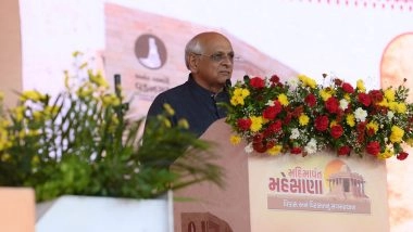 India News | Gujarat CM Inaugurates, Lays Foundation Stones for Public Welfare Projects Worth over Rs 938 Crore in Mehsana
