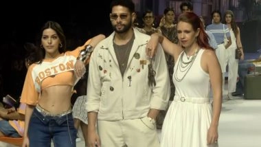 Entertainment News | Lakme Fashion Week 2026: Siddhant Chaturvedi, Kalki Koechlin, Alaya's 'fun' Ramp Walk for Max Steal Hearts