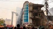 World News | Pak: Karachi's Gul Plaza Mall Catches Fire a Month After Blaze Killed over 80