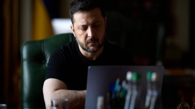 World News | Zelenskyy Calls for Countries to Aid in Stability of Middle East