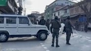 India News | Manipur: Security Forces Deployed Outside Kuki-Zo Council Chairman's Residence in Churachandpur