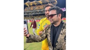 Entertainment News | AR Rahman, MS Dhoni Share a Moment at CSK's ROAR 2026, Fans Thrilled
