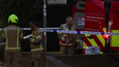 World News | London: Four Ambulances Set on Fire in Golders Green, Investigation Launched