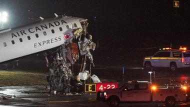World News | Six Injured in the Air Canada Express Plane Collision at New York's La Guardia's Airport
