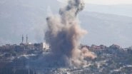 World News | Civilian Killed as Israel Pounding Lebanon with Air Raids; Hezbollah Launches Record 63 Operations Amid Ground Incursions