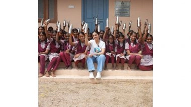 Business News | On World Water Day, Bhumi Pednekar Visits Community Pure Water Centre in Rural Telangana, Highlighting India's Urgent Water Challenge