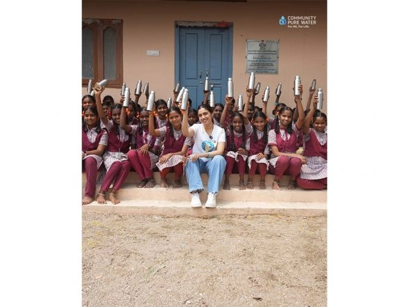 Business News | On World Water Day, Bhumi Pednekar Visits Community Pure Water Centre in Rural Telangana, Highlighting India's Urgent Water Challenge