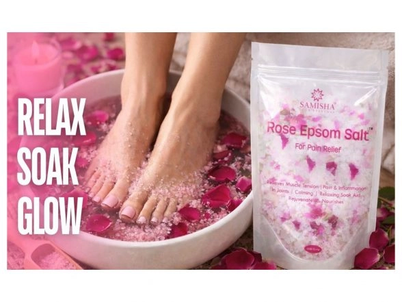 Business News | Samisha Organic Redefines Post-Workout Recovery with Rose Epsom Salt