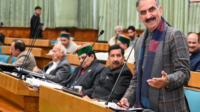 India News | Himachal Assembly Passes Fuel Cess Bill Amid BJP Boycott, Govt Defends Move as Welfare Measure