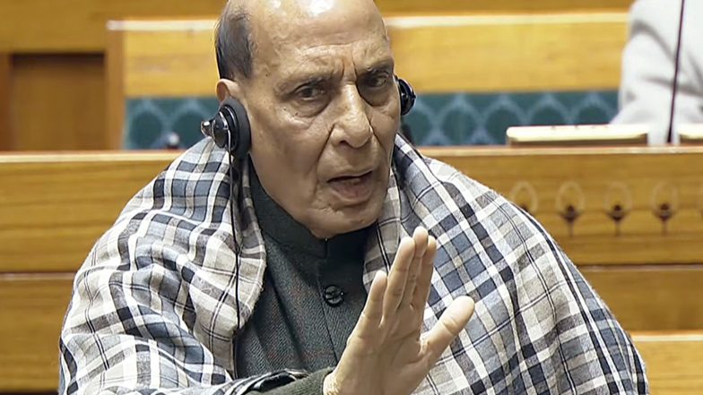 India News | Defence Minister Rajnath Singh to Hold Meeting Today on West Asia Conflict