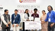 Business News | Galgotias University Hosts 'Galgotias Investo Pitch 2026', Awards Grants to 12 Promising Startups