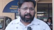India News | UDF's Sabarinathan Files Complaint Against Kerala BJP Chief Chandasekhar over Rs 200 Cr Undisclosed Assets in Poll Affidavit