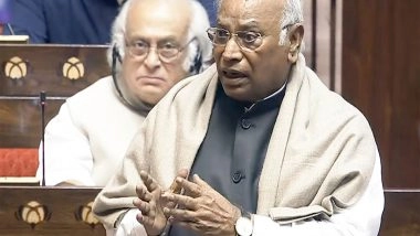 India News | Kharge Urges Rjiju to Convene an All-Party Meet on Nari Vandan Adhiniyam Amendment