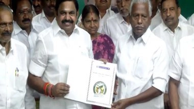 India News | Rs 2000 to Female Head of Family, Free Bus Service to Men: AIADMK Releases Manifesto for 2026 Tamil Nadu Polls