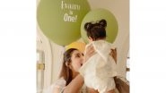 Entertainment News | Athiya Shetty Celebrates Her 'Jaana' Evaarah's First Birthday, Shares Glimpse