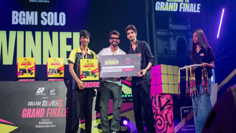 Sports News | Akshat Yadav Clinches BGMI Solo Title; Sovereign ESports Wins Squad Championship