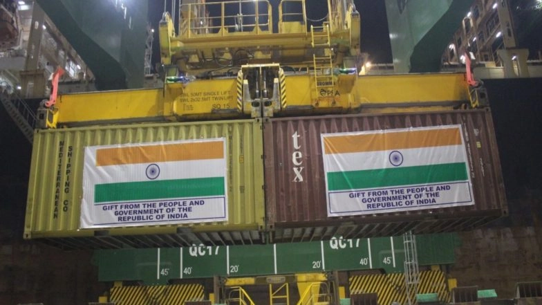 World News | India Sends 1,000 Metric Tons Rice to Support Sierra Leone's School Midday Meal Scheme
