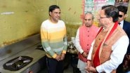 India News | Uttarakhand CM Visits Restaurant in Dehradun, Enquires About Gas Supply