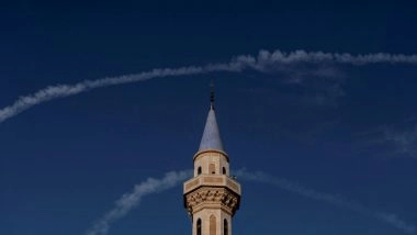 World News | Israel Says Missile Fired by Iran Fell in Beirut