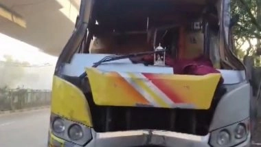 India News | Delhi: Two Dead, Several Injured After Bus Overturns Near Jhandewalan Temple