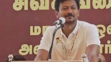 India News | Udhayanidhi Stalin Attends Youth Wing Consultative Meet in Madurai, Urges Party to Secure Greater Victory