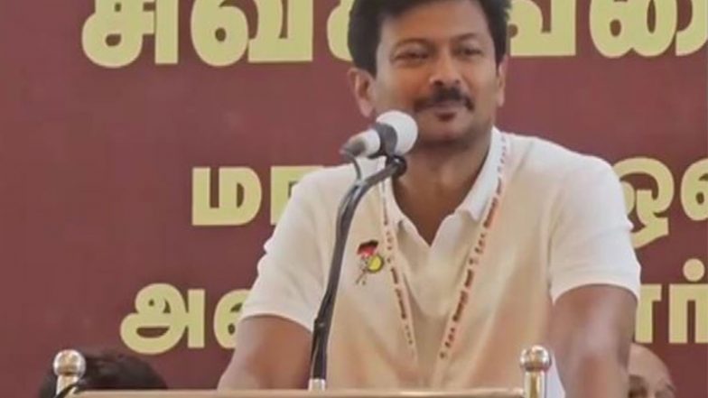 India News | Udhayanidhi Stalin Attends Youth Wing Consultative Meet in Madurai, Urges Party to Secure Greater Victory