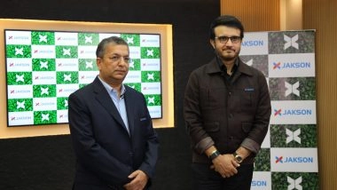 Business News | JAKSON Group Partners with Sourav Ganguly to Champion a Sustainable Future