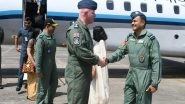 World News | UK Royal Air Force Chief Visits Gwalior Airbase, Gains First-hand Insight into IAF Operations