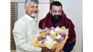 Entertainment News | Sanjay Dutt Meets Andhra Pradesh CM Chandrababu Naidu