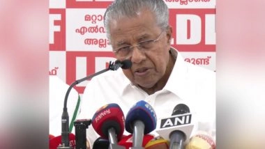 India News | Kerala CM Pinarayi Vijayan Lauds People-centric Model, Blames BJP & Congress for Rubber Sector Collapse