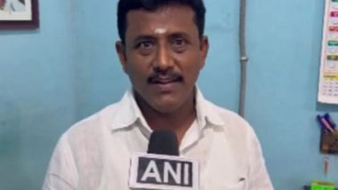 India News | Tamil Nadu Innovator Creates Rechargeable LED Lights with Party Symbols for Night Campaigns