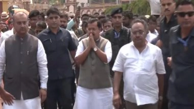 India News | BJP President Nitin Nabin Visits Dakshineswar Kali Temple on Second Day of His West Bengal Visit