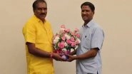 India News | TDP Minister Nimmala Rama Naidu Meets Secretary of Jal Shakti Ministry