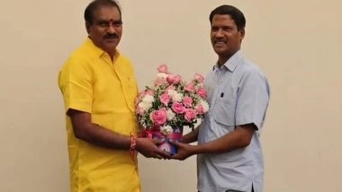 India News | TDP Minister Nimmala Rama Naidu Meets Secretary of Jal Shakti Ministry