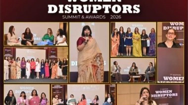 Business News | Women Disruptors Summit and Awards 2026 Concludes with Powerful Conversations and Celebrates Trailblazing Women Leaders